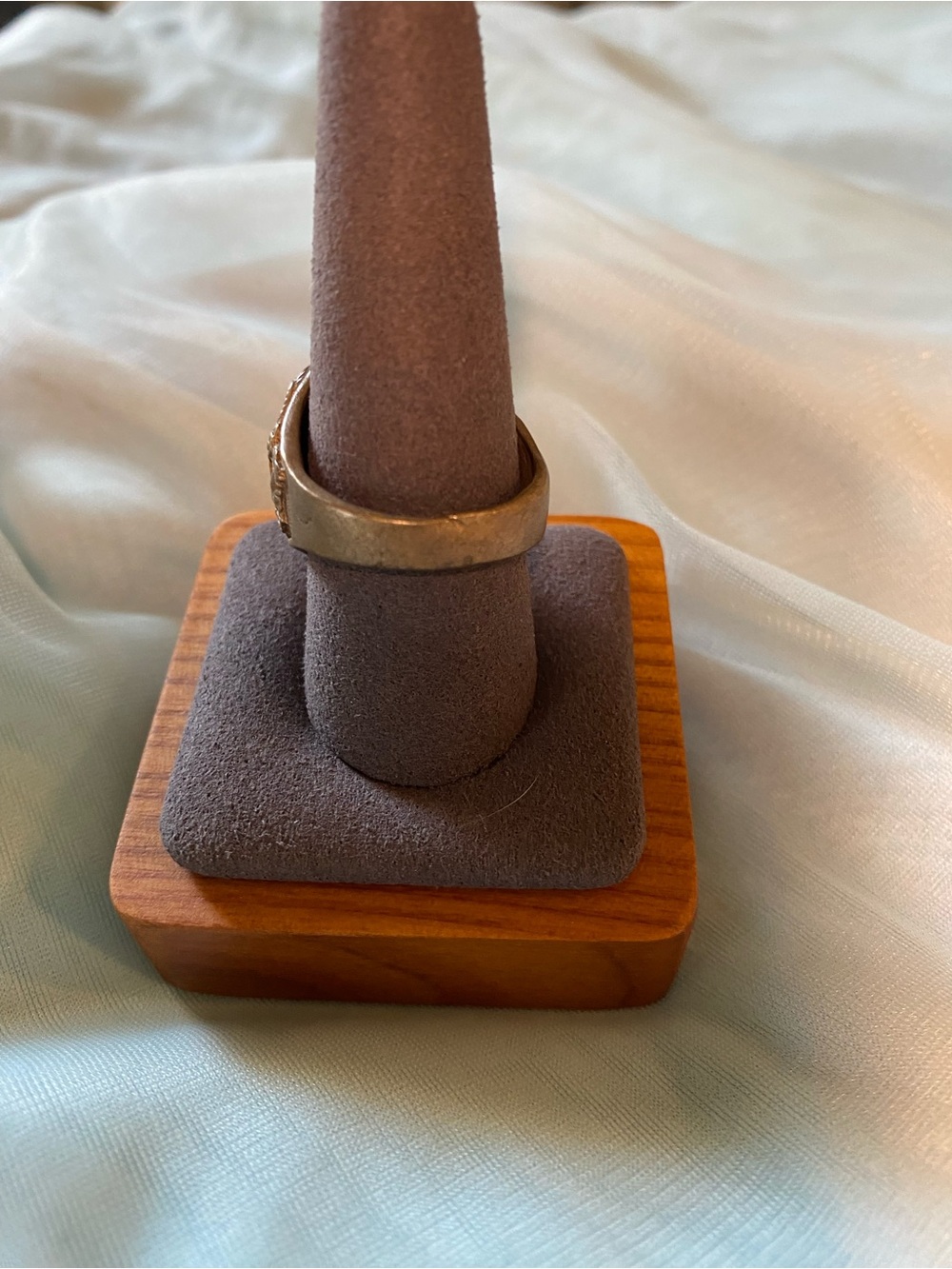 VINTAGE TIGERS EYE GENTELMANS RING - Picture 10 of 14